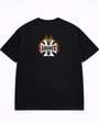 BURNOUT WEST C BLACK TEE