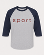 90'S SPORT LOGO 3/4 LONG SLEEVE