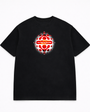 ACTIVE INTERFACE BLACK TEE