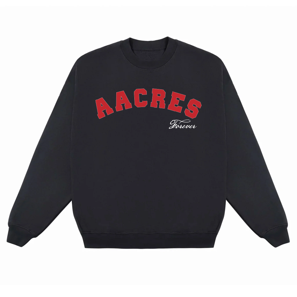 ALUMNI FOREVER BLACK CREWNECK