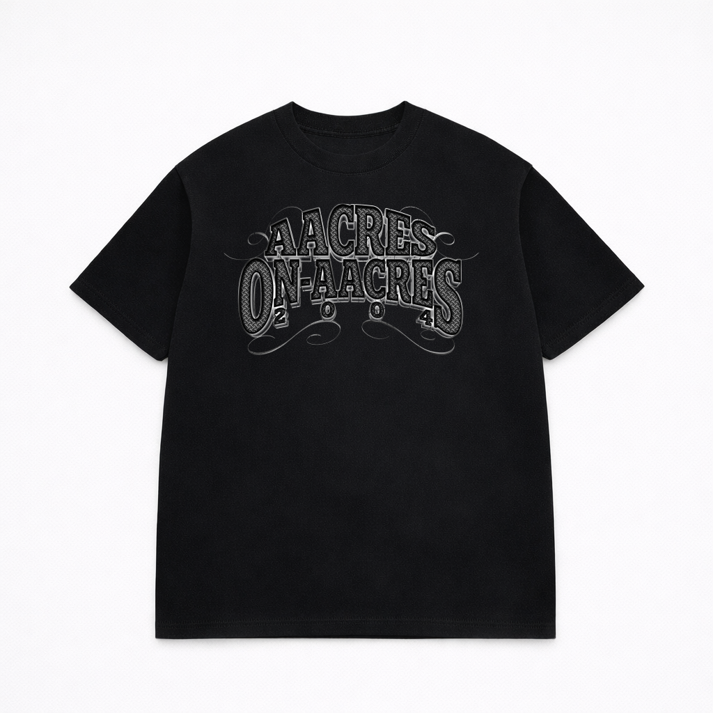 STEEL LEGACY LOGO BLACK TEE