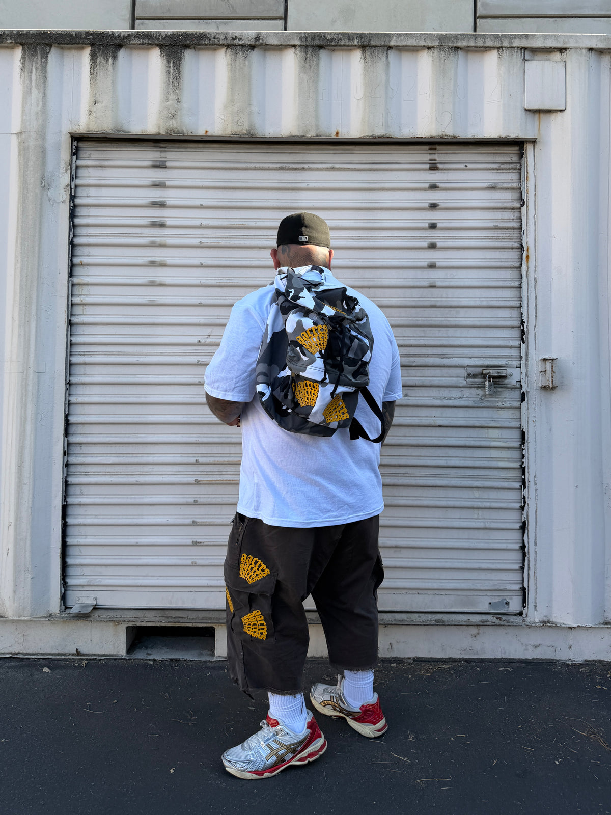 PATCH LOGO BACKPACK (SNOW CAMO)
