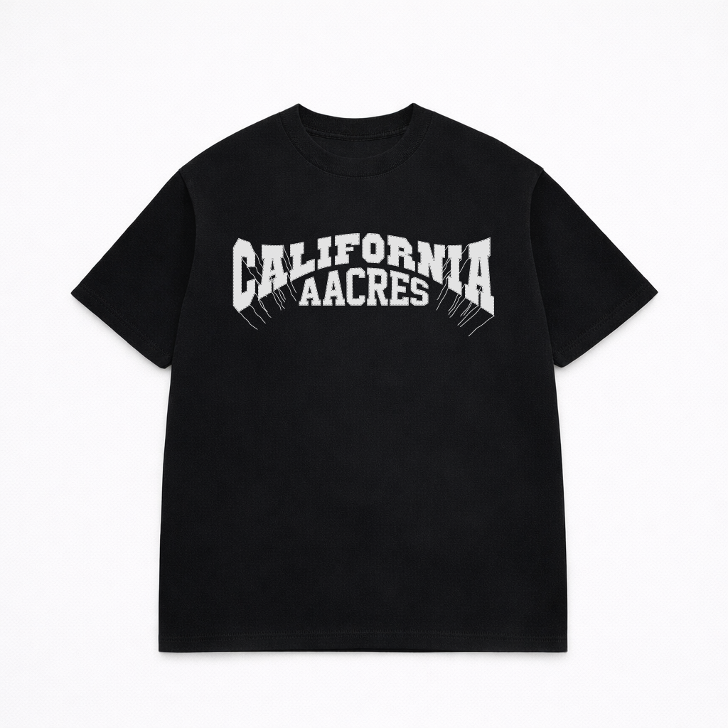 VARSITY ILLUSION BLACK TEE