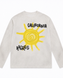 CALIFORNIA SUN VINTAGE WHITE LONG SLEEVE TEE
