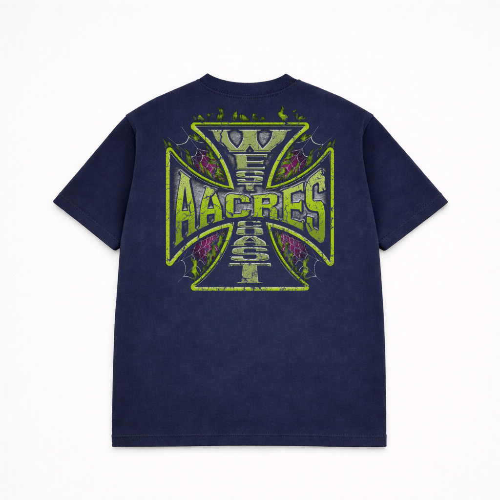 VENOM WEST C NAVY TEE