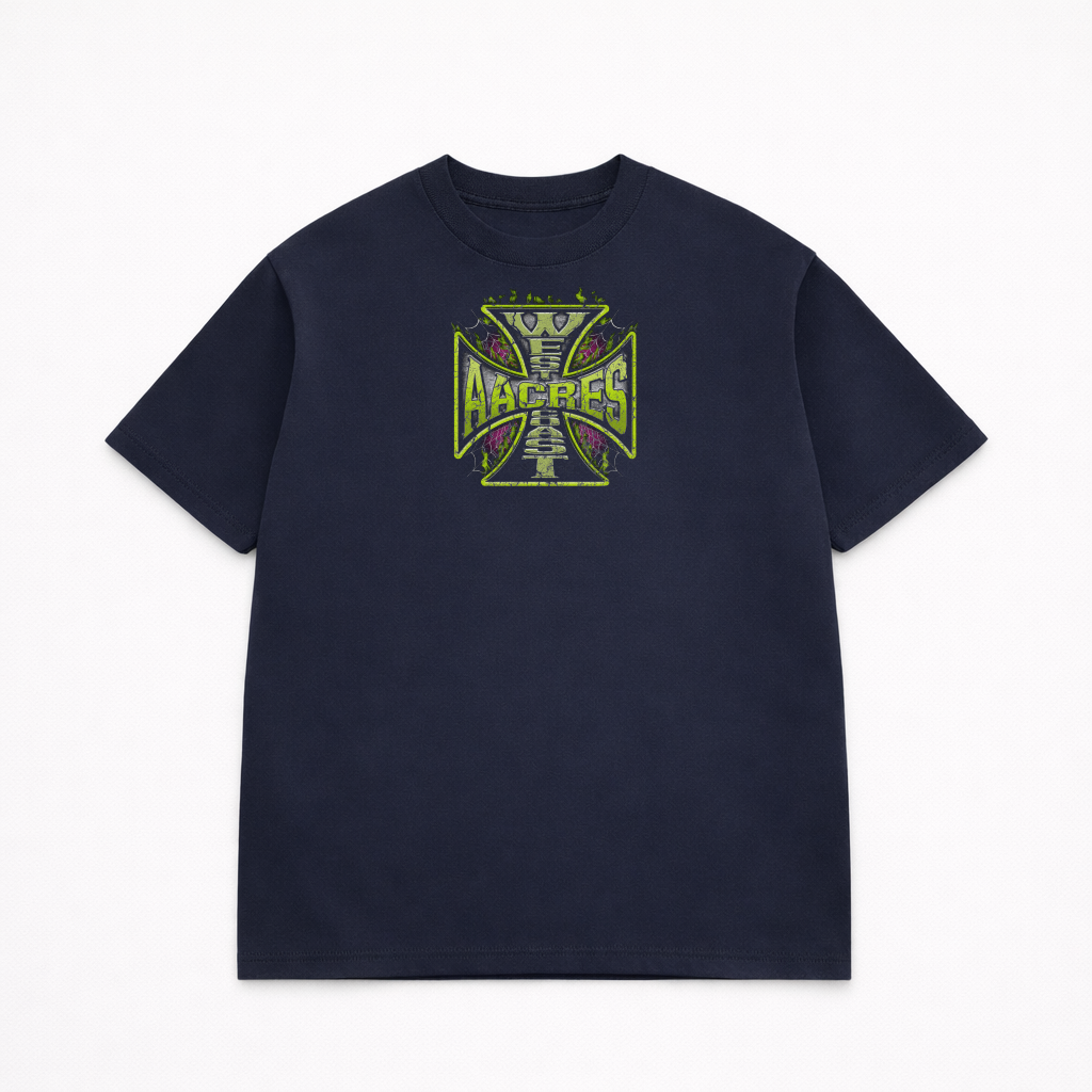 VENOM WEST C NAVY TEE