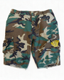 VINTAGE BDU CARGO JORTS (ARMY CAMO)