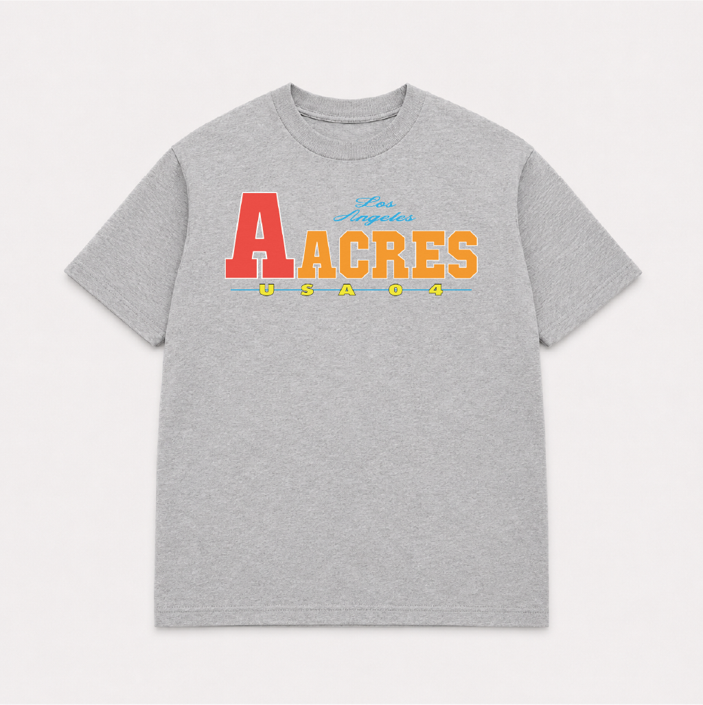 PACIFIC LEAGUE HEATHER GREY TEE