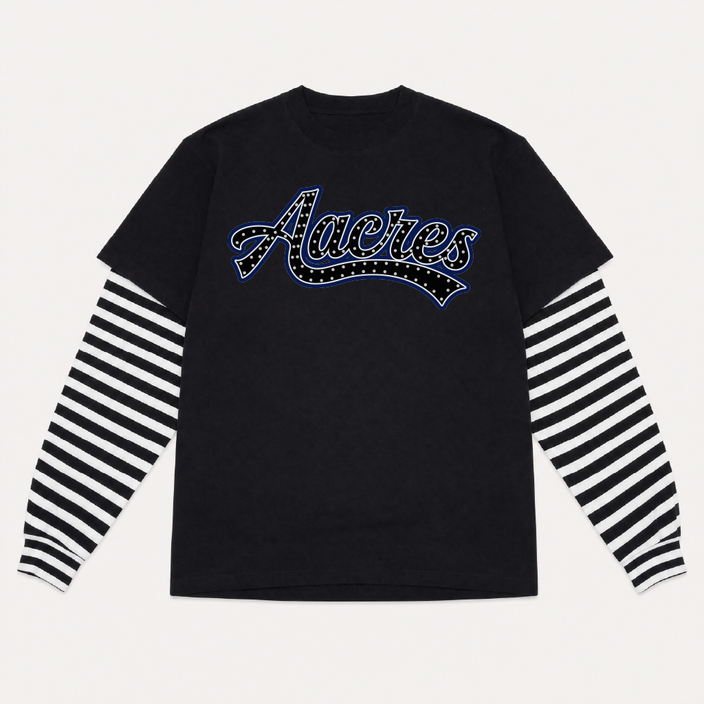 ALL STARS LOGO STRIPES LONG SLEEVE TEE