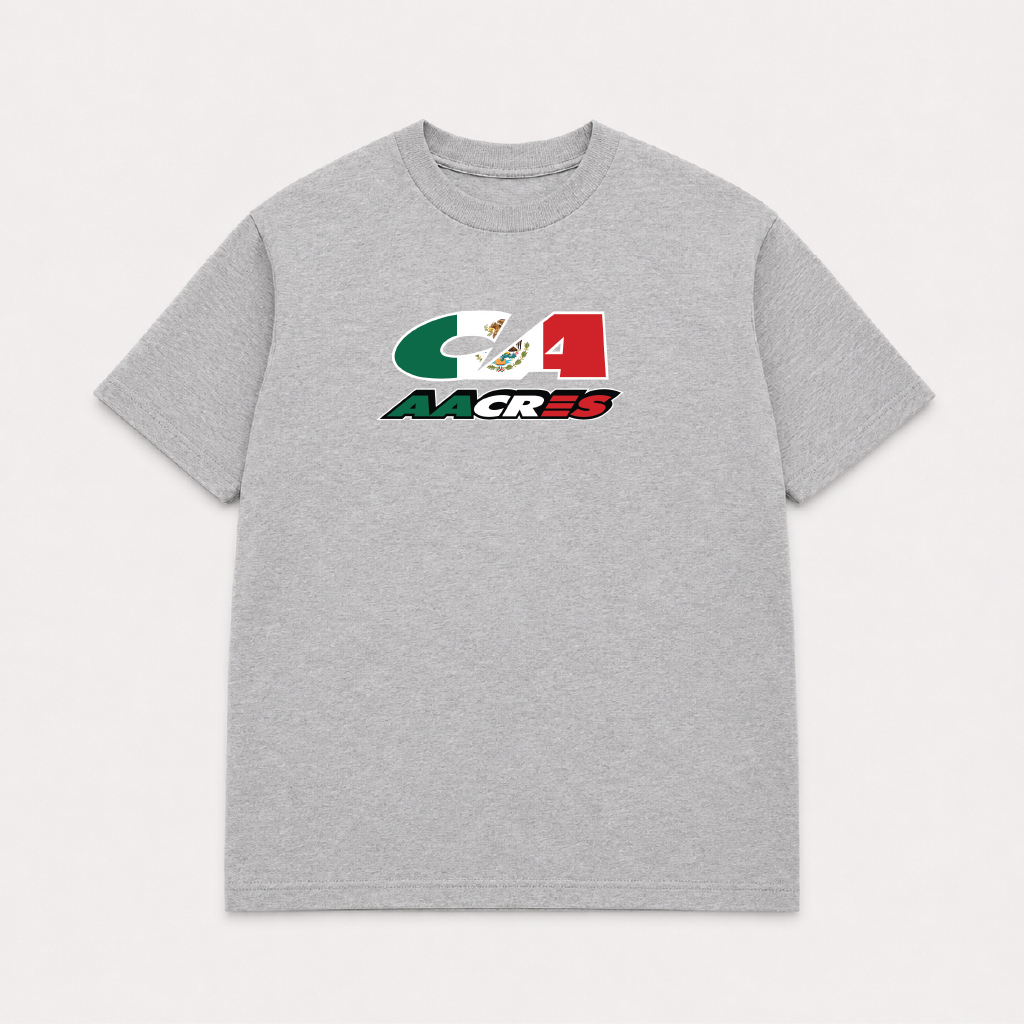 CASA - MEXICO HEATHER GREY TEE