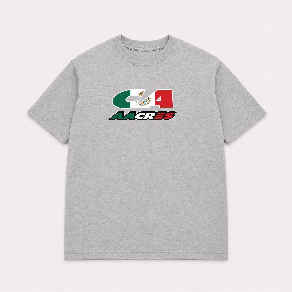 CASA - MEXICO HEATHER GREY TEE