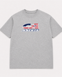 CASA - USA HEATHER GREY TEE
