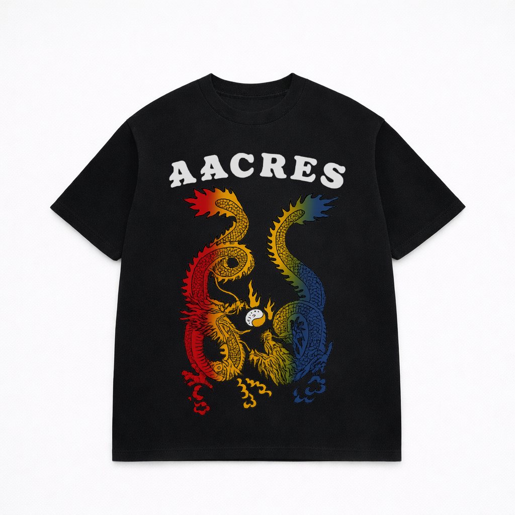 IMPERIAL DRAGONS BLACK TEE